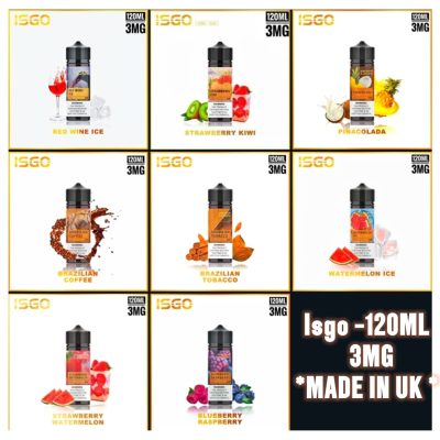 ISGO E-LIQUID 120 ML UAE