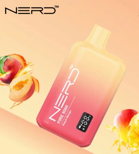 NERD FIRE 8000 PUFFS DISPOSABLE VAPE - Image 9