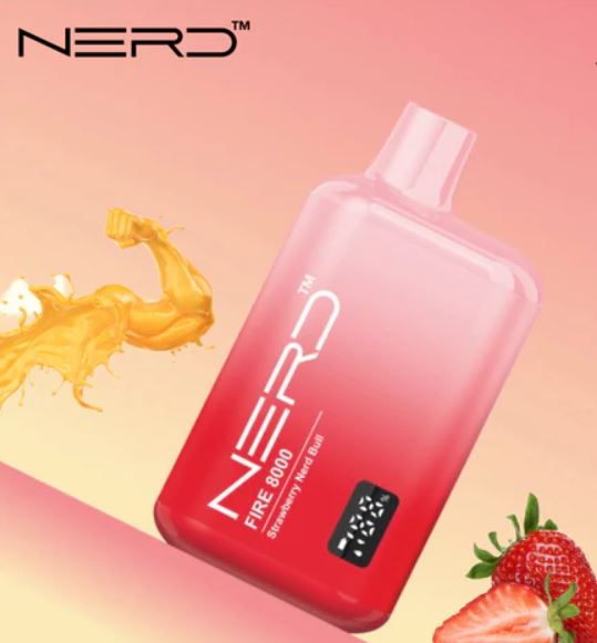 NERD FIRE 8000 PUFFS DISPOSABLE VAPE - Image 6