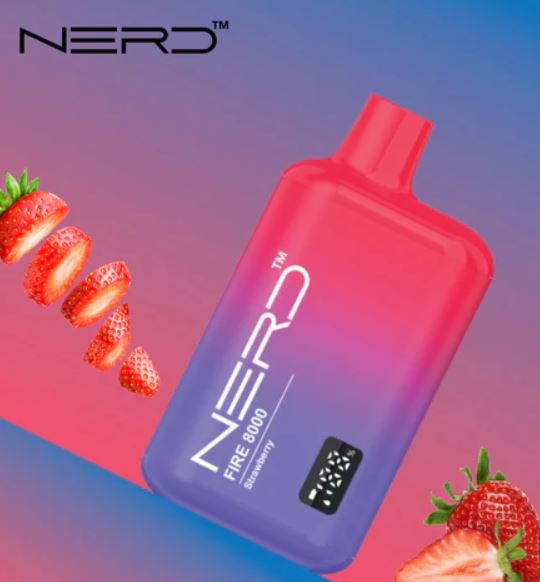 NERD FIRE 8000 PUFFS DISPOSABLE VAPE - Image 8