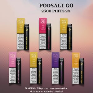 POD SALT GO 20 MG-2500 PUFF DISPOSABLE VAPE