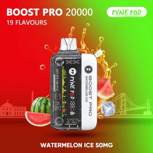 PYNE POD BOOST PRO 20000 PUFFS DISPOSABLE VAPE - Image 2