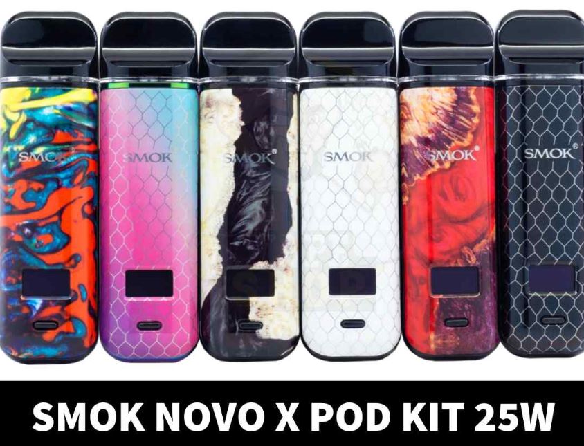 SMOK Novo X Kit 800mAh Pod System 25W Vape kit Starter Kit