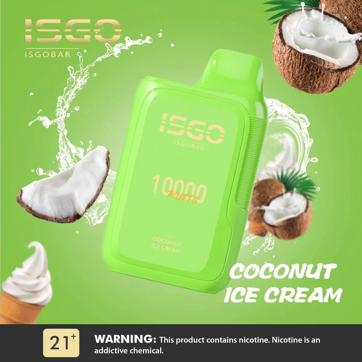 ISGO BAR 10000 PUFFS DISPOSABLE POD SYSTEM - Image 14