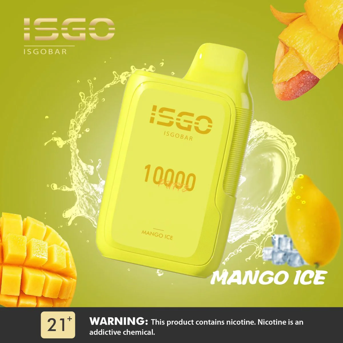 ISGO BAR 10000 PUFFS DISPOSABLE POD SYSTEM - Image 11