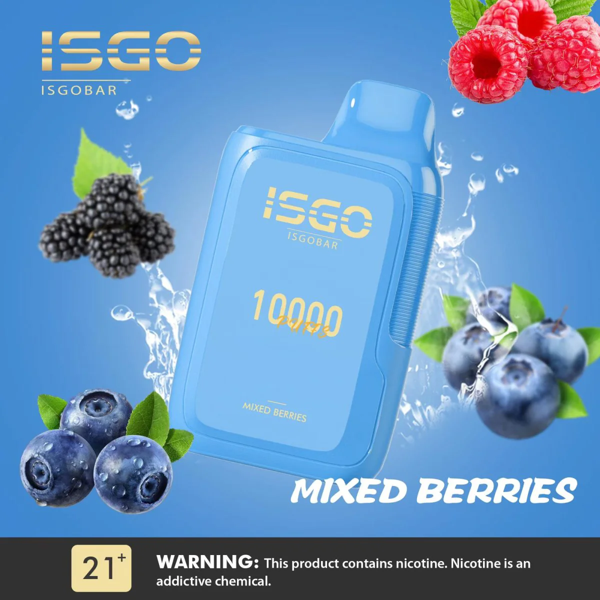 ISGO BAR 10000 PUFFS DISPOSABLE POD SYSTEM - Image 9