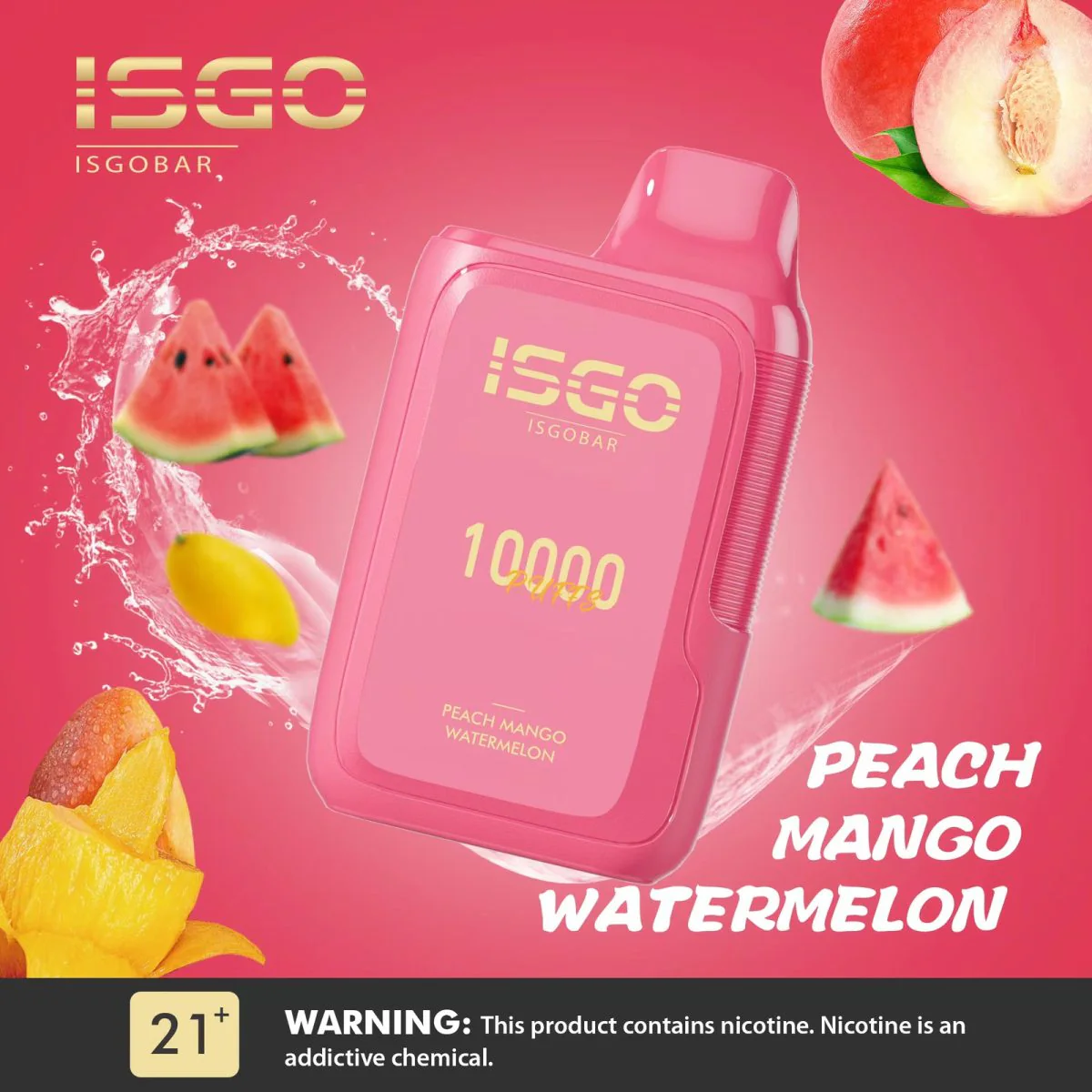 ISGO BAR 10000 PUFFS DISPOSABLE POD SYSTEM - Image 7