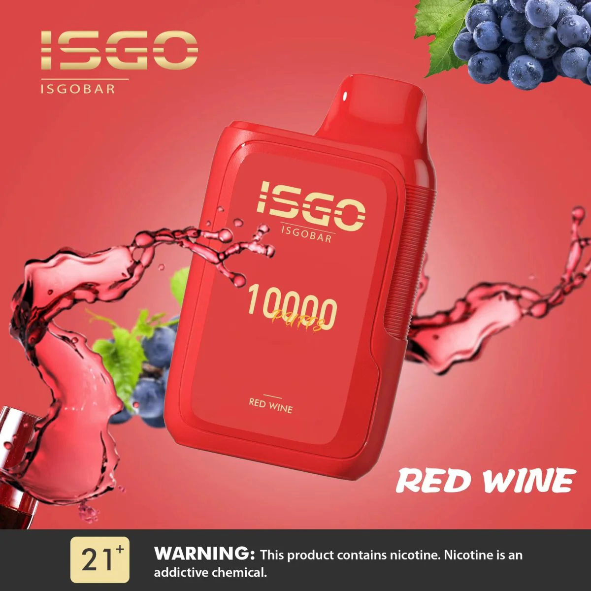 ISGO BAR 10000 PUFFS DISPOSABLE POD SYSTEM - Image 6