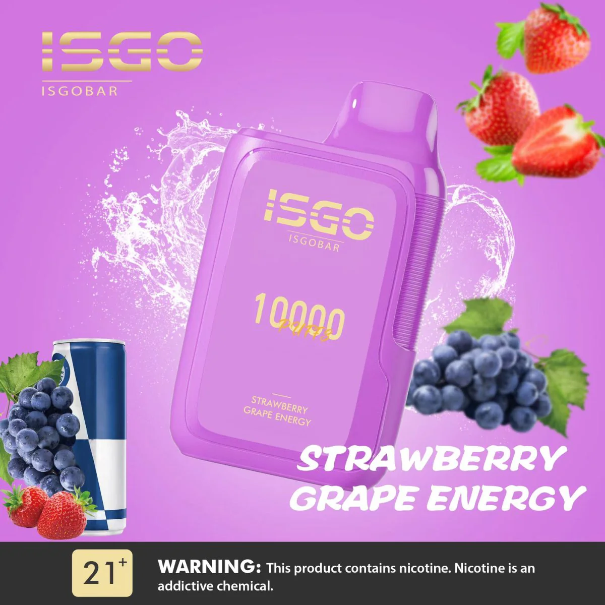 ISGO BAR 10000 PUFFS DISPOSABLE POD SYSTEM - Image 5