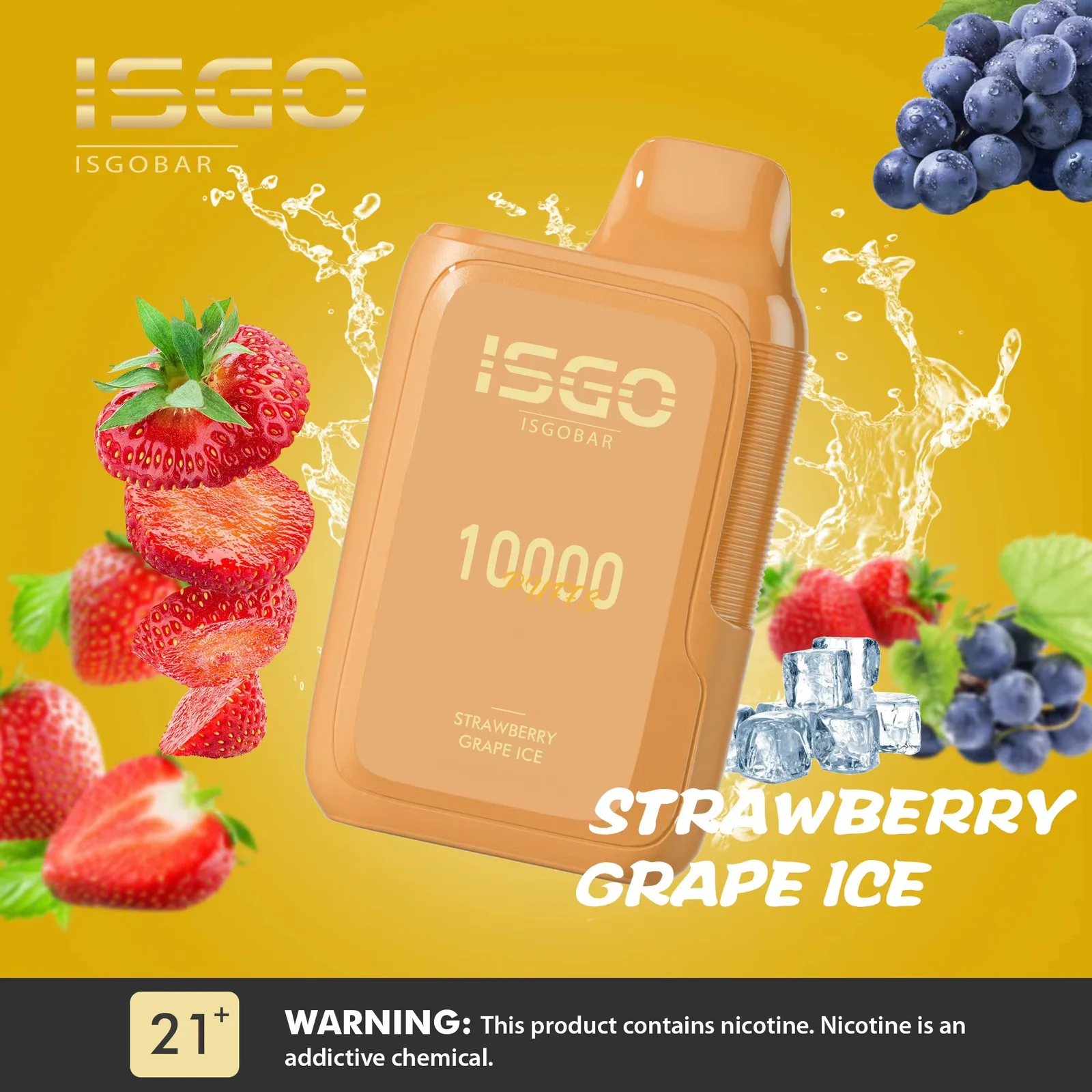 ISGO BAR 10000 PUFFS DISPOSABLE POD SYSTEM - Image 4