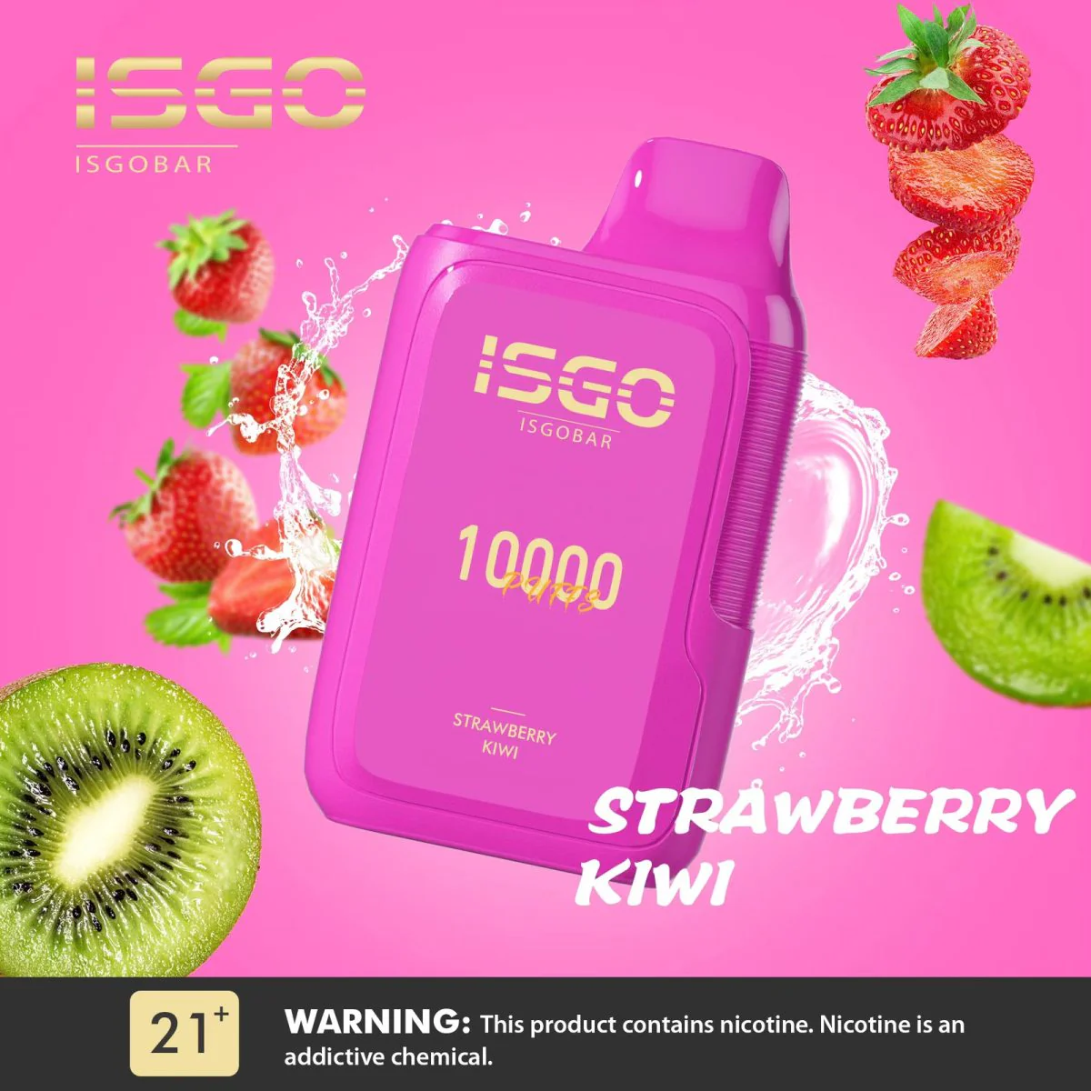 ISGO BAR 10000 PUFFS DISPOSABLE POD SYSTEM - Image 3