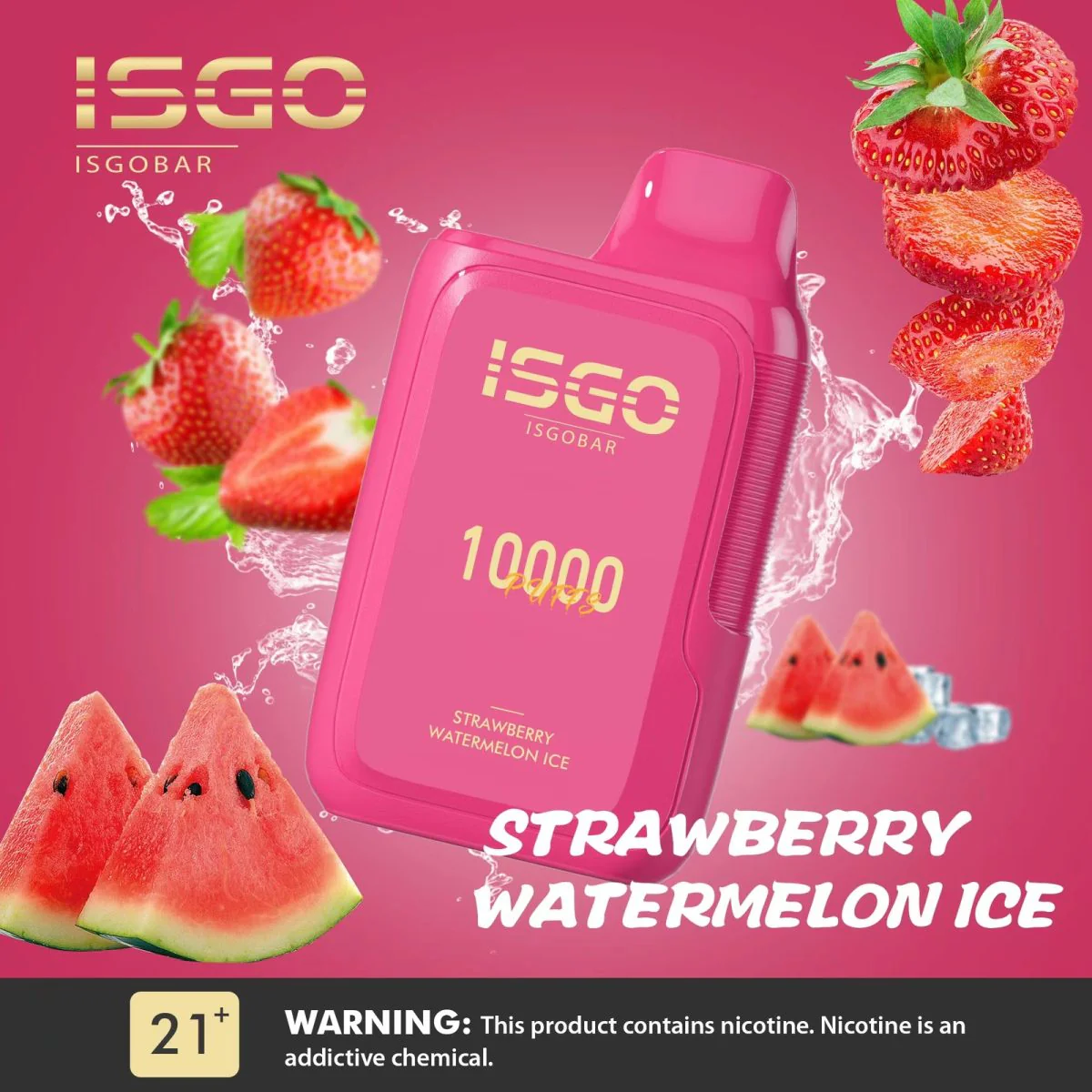 ISGO BAR 10000 PUFFS DISPOSABLE POD SYSTEM - Image 2