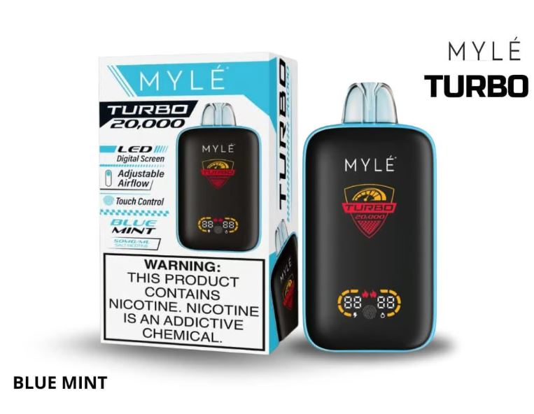 MYLE Turbo 20000 Puffs 50MG Disposable Vape - Image 4