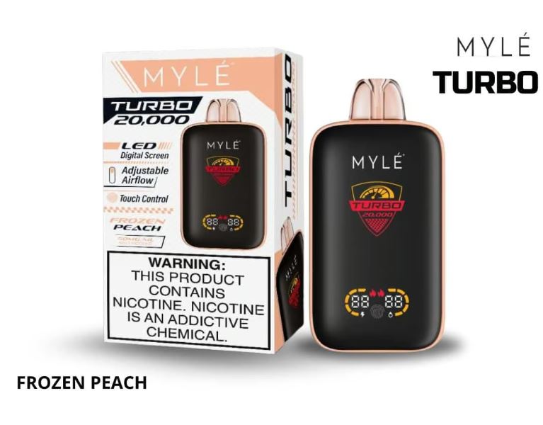 MYLE Turbo 20000 Puffs 50MG Disposable Vape - Image 2