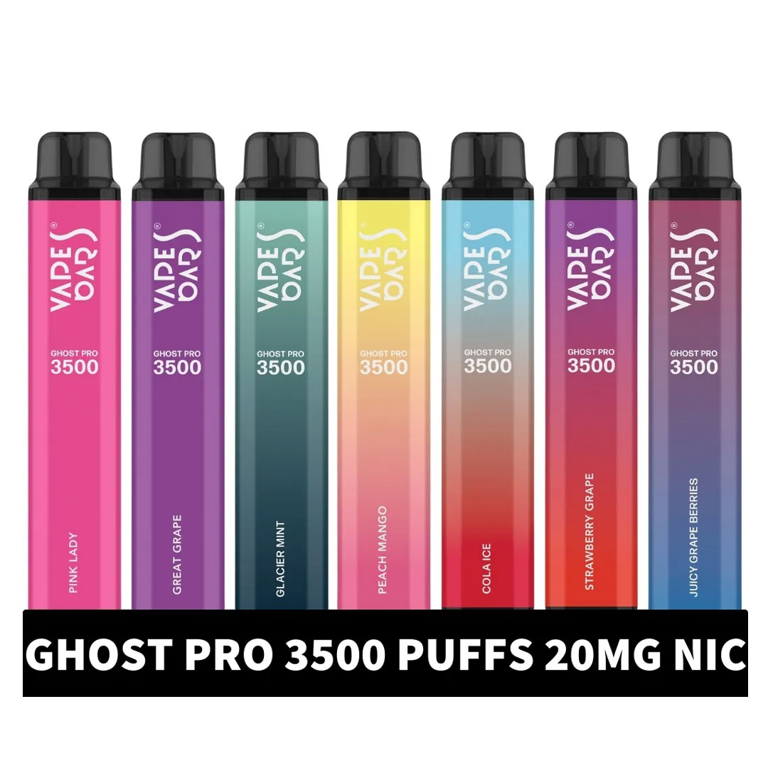 Vapes Bars Ghost Pro 2% nicotine 3500 Puff