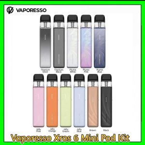 Vaporesso XROS 6 Mini Vape Kit 1600mAh 30W in UAE
