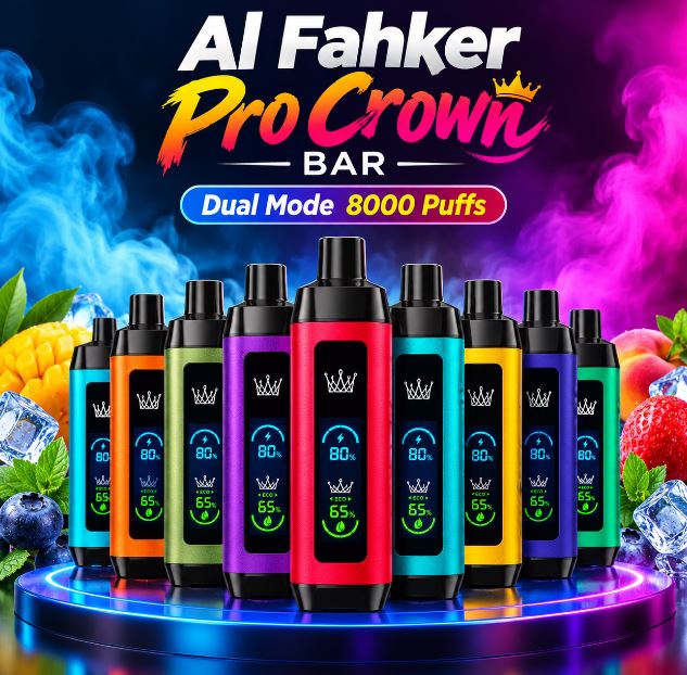 Al Fakher Pro Crown Bar Dual Mode 8000 Puffs